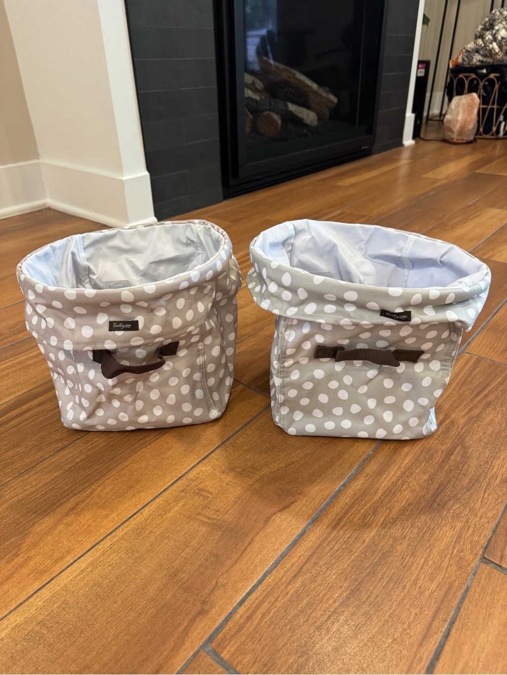 Thirty One Mini Utility Bin in Lotsa Dots (Set of 2)